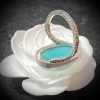 Bague artisanale en argent 925 avec amazonite facettée – Image 6