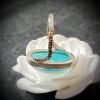 Bague artisanale en argent 925 avec amazonite facettée – Image 7