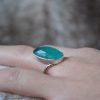 Bague artisanale en argent 925 avec amazonite facettée – Image 10