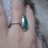 Bague artisanale en argent 925 avec amazonite facettée – Image 13