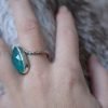 Bague artisanale en argent 925 avec amazonite facettée – Image 14