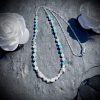 Collier en argent 925 avec hémimorphites et péristérites – Image 8