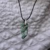 Pendentif argent 925 turquoise brute et inclusions de pyrite – Image 7